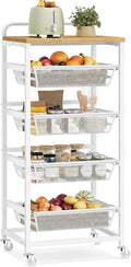 VASAGLE Storage Rolling Cart by VASAGLEbySONGMICSHOME