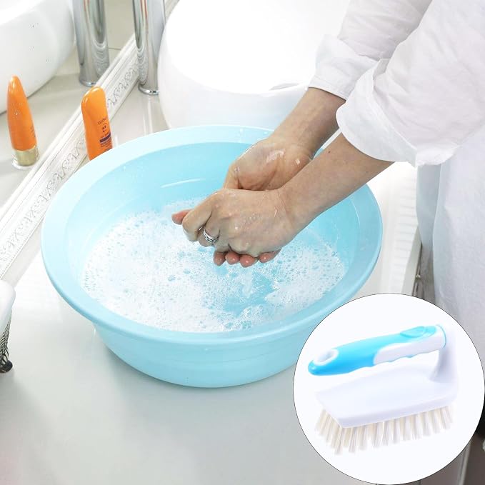 Iron-Type Laundry Brush with Handle, Lightweight Portable Cleaning Tool - Image 6