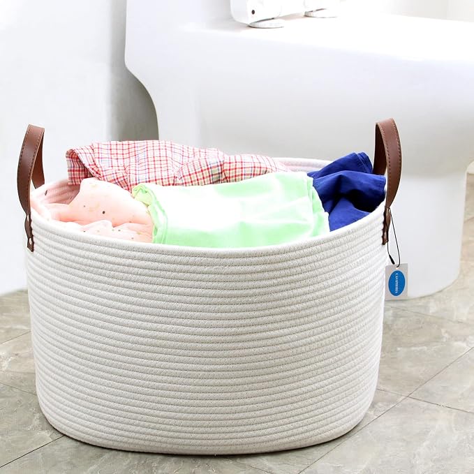 Casaphoria XXLarge Cotton Rope Basket - Image 7