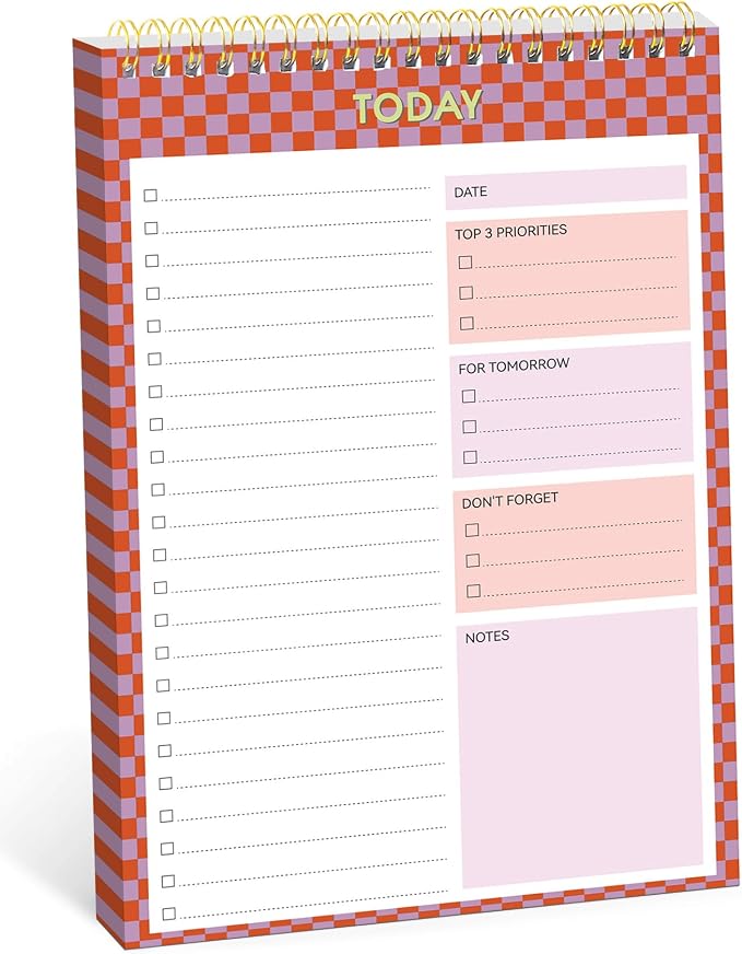 Taja To Do List Notepad by Taja