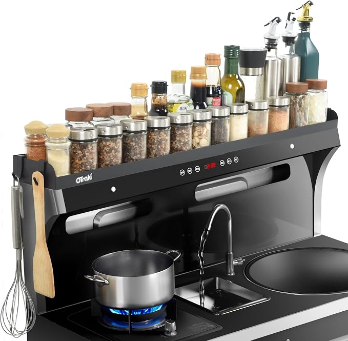 OTraki Magnetic Stove Top Shelf Spice Rack by OTraki