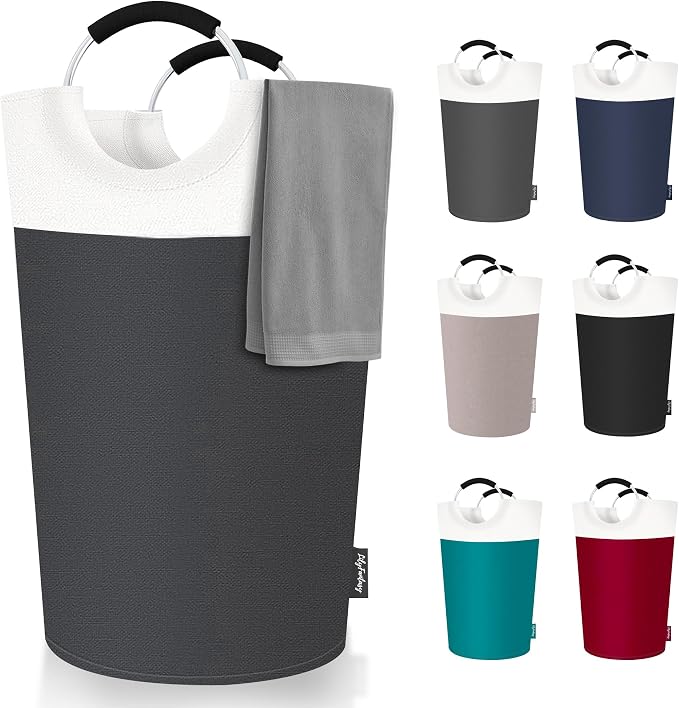 125L Laundry Basket, Collapsible Laundry Hamper by LilyFantasy