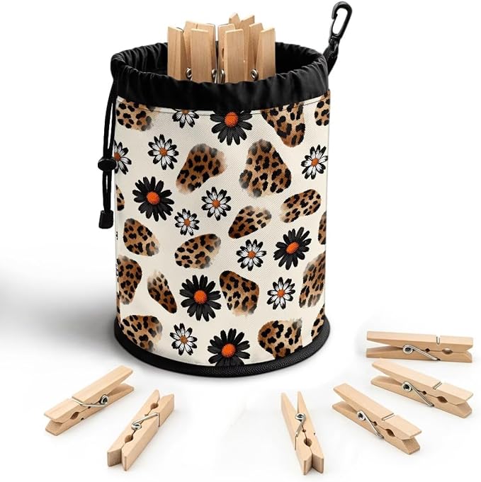Large Capacity Clothespin Bag by Unknown