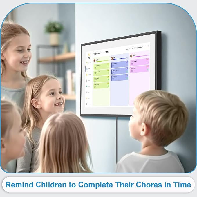 15.6 Inch Digital Calendar&Chore Chart, 1920 * 1080P Full HD Touchscreen - Image 5