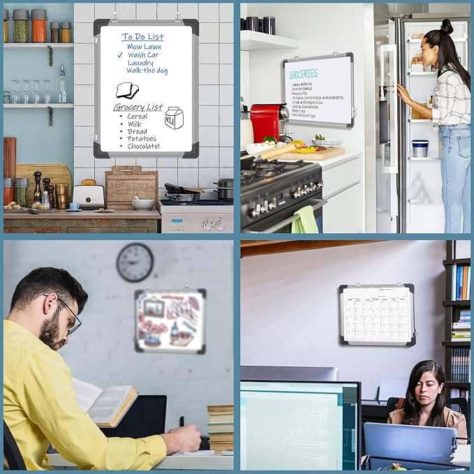 2 Pcs Dry Erase Calendar Whiteboard - Image 7