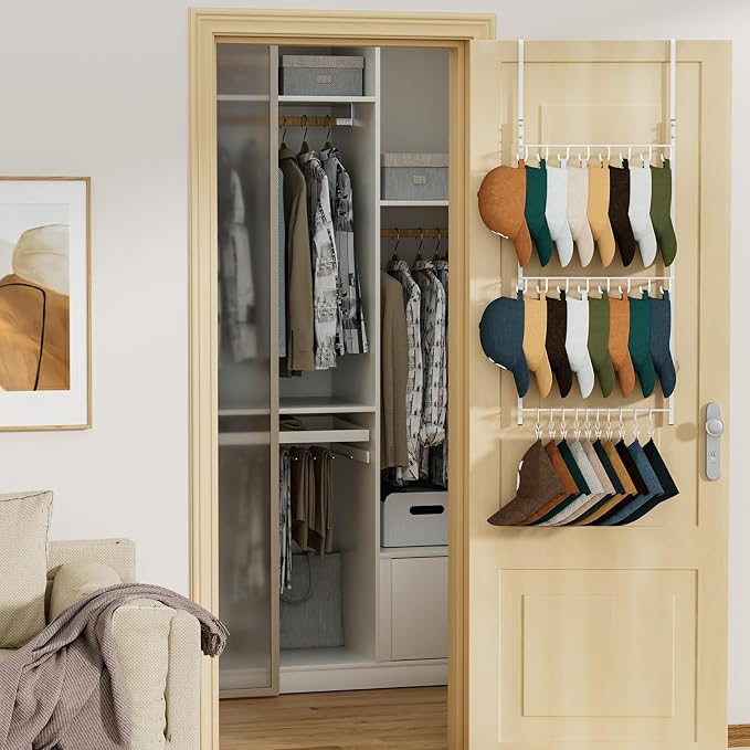 HapiRm Over Door Hat Rack - Image 4
