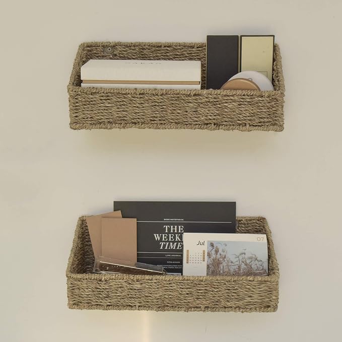 StorageWorks Woven Wall Baskets - Image 4