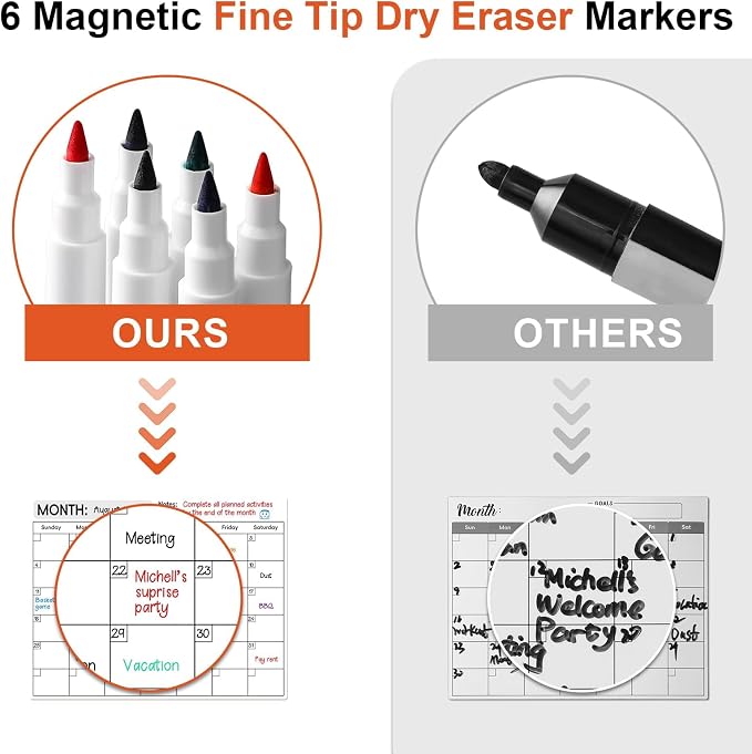 LANDNEOO Magnetic Dry Erase Calendar - Image 5