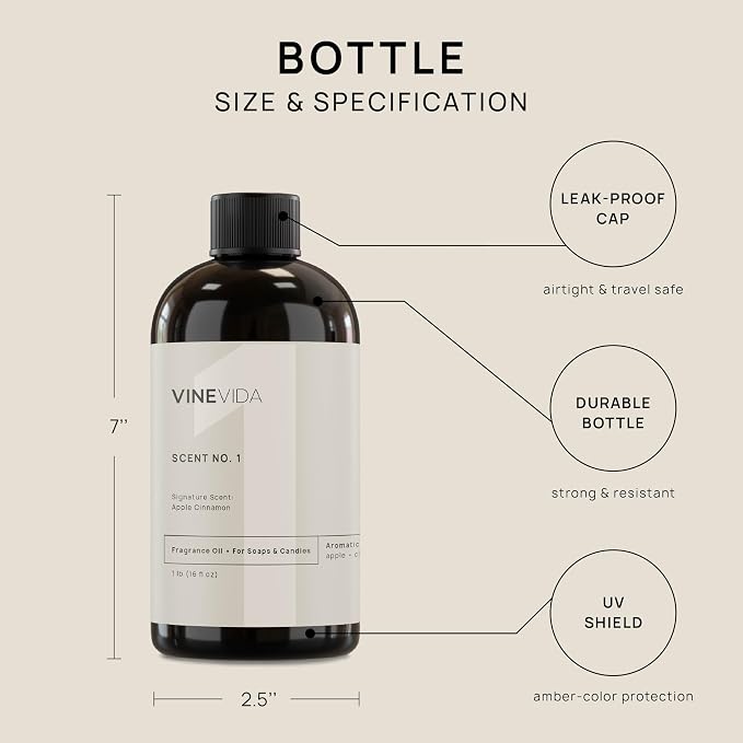 VINEVIDA Apple Cinnamon Fragrance Oil - Image 2