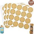 560pcs 2inch Label Stickers, Gift Tag Stickers, Name Tags, Self-Adhesive by Unknown