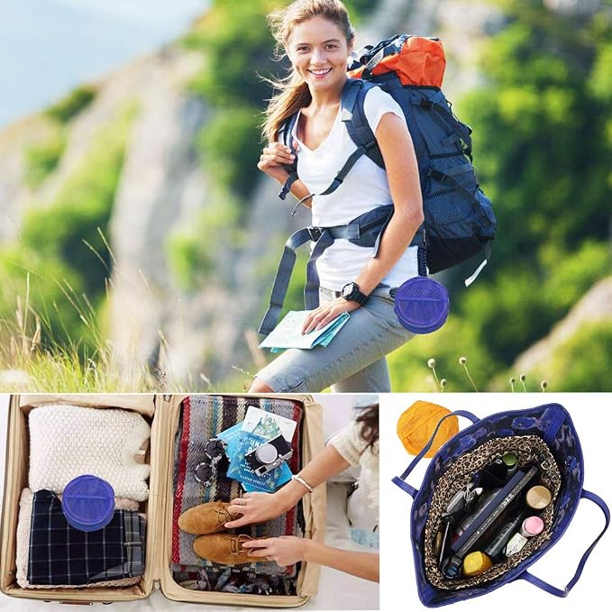 Qtopun Mesh Popup Laundry Hamper, 4 Pack Foldable Portable Dirty Clothes Basket - Image 7