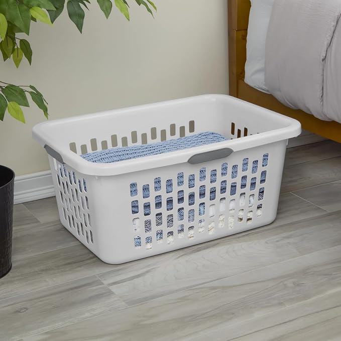 Large Plastic Laundry Basket - Image 5