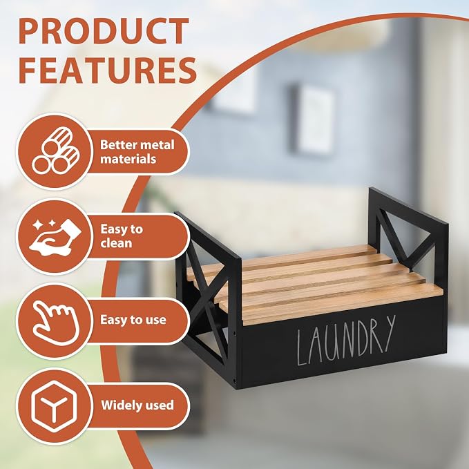 Laundry Detergent Holder, Liquid Laundry Detergent Riser, Farmhouse Detergent - Image 3