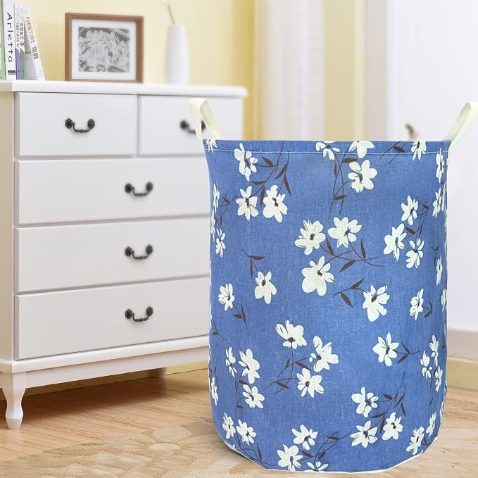 Merdes 19.7’’ Waterproof Foldable Laundry Hamper, Dirty Clothes Laundry Basket - Image 4
