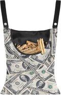 Dollar Print Clothespin Storage Hanger Bag Laundry Clothespin Bag, Clothespin by LJMKZJN
