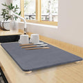 Large Stone Dish Drying Mat for Kitchen Counter, Heat Resistant by ZACELOVE