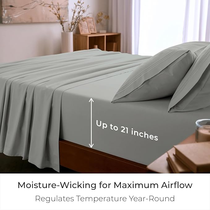 Mellanni Queen Sheet Set - Image 4