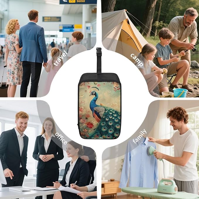 Peacock Steam Iron Travel Bag - Image 6