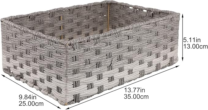 Cabilock Coffee Table Tray Plastic Sundries Storage Basket - Image 2