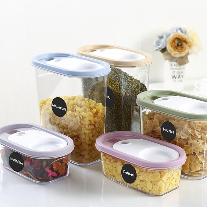 120 Pcs Labels for Jars, Pantry Labels, Food Label Stickers, Reusable - Image 4