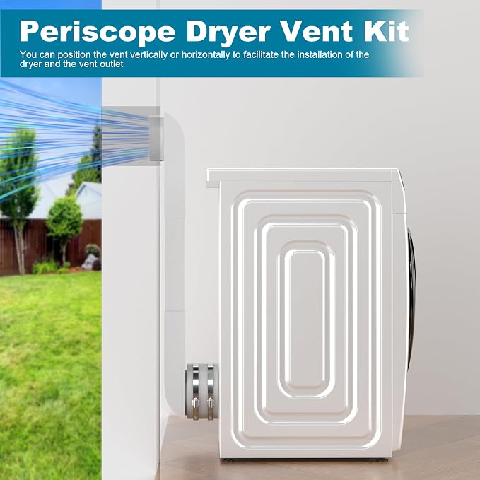 Upgraded 4" Periscope Dryer Vent - Image 6