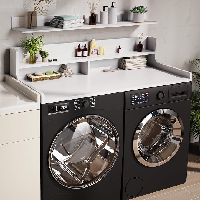 Washer Dryer Countertop, for Laundry Room Organization Whisper White - Image 5