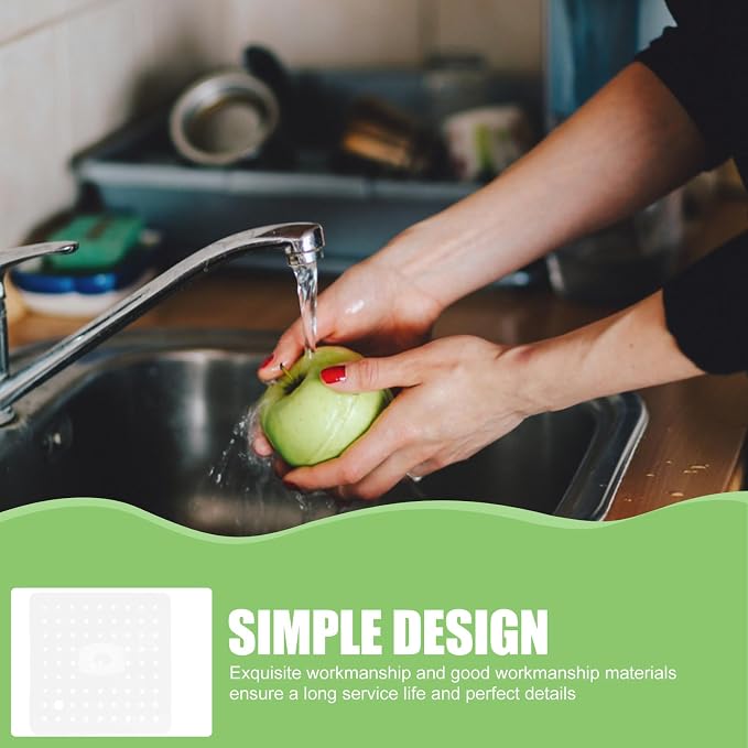 Healifty 10pcs White Vegetable and Fruit Cleaning Brush Set, Flexible Seam - Image 3