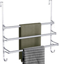 Over The Door Towel Rack, Extendable Triple Towel Storage Holder by Canyave