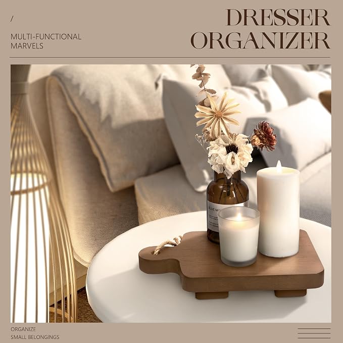 EOSAHR Modern Farmhouse Wood Riser - Image 4