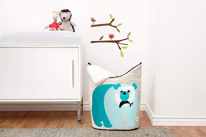3 Sprouts Baby Laundry Basket for Nursery - Image 5