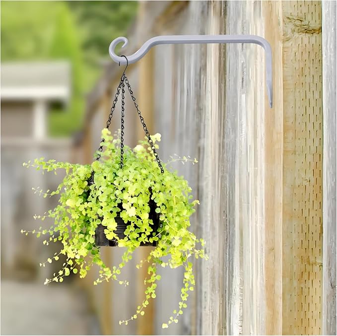 2 Pack 10 Inch Premium Metal Plant Hangers – Sturdy Wall Hooks - Image 5