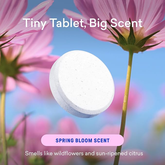 BLUELAND Laundry Detergent Tablets, Spring Bloom Scent, Plastic-Free - Image 6