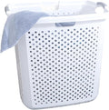 2.5 Bushel Heavy-Duty Laundry Hamper – Extra Large 90L Plastic Basket, 360° by Unknown