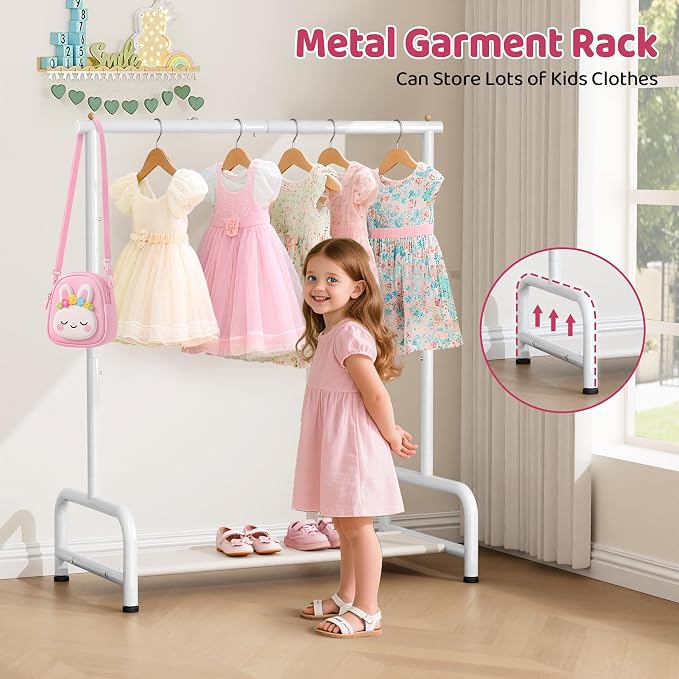 SLEEPING LAMB Kids Clothing Rack, Small Baby Clothes Rack - Image 3
