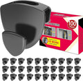 Space Saving Standard Hanger Hooks 100Pcs, Upgrade Heavy Duty Space Saver by Latoxcaa-SpaceMaster