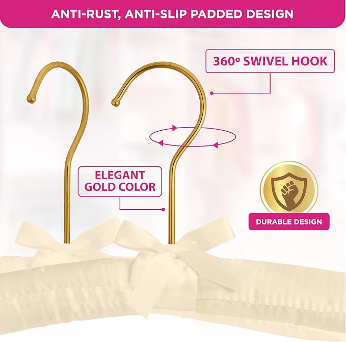Premium Padded Hangers for Women’s Clothing - Image 2