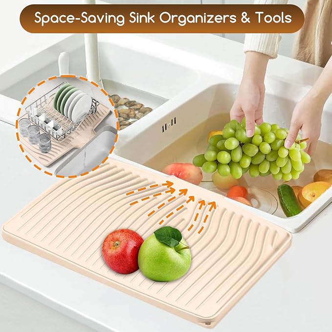 Large Premium Silicone Dish Drying Mat - Image 2
