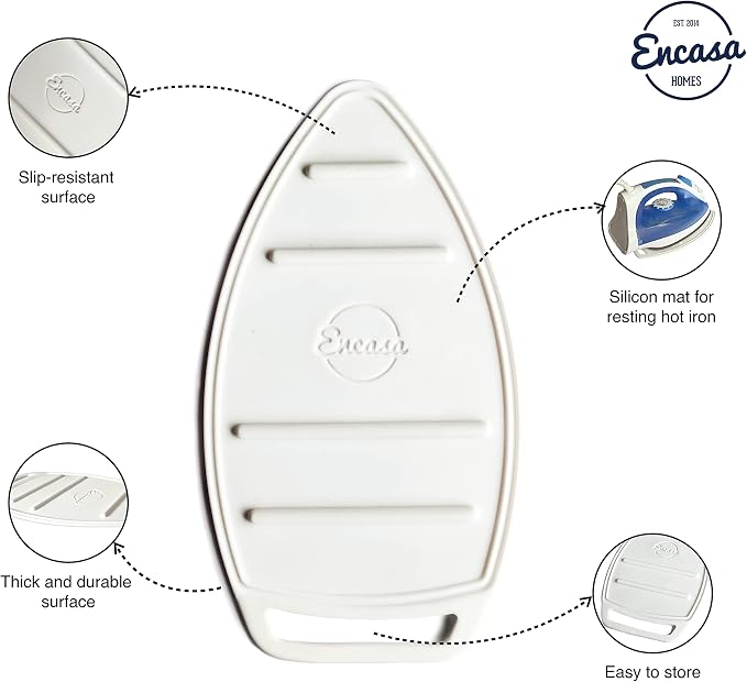 Encasa XO Silicon Mat for Hot Iron Rest - Image 3
