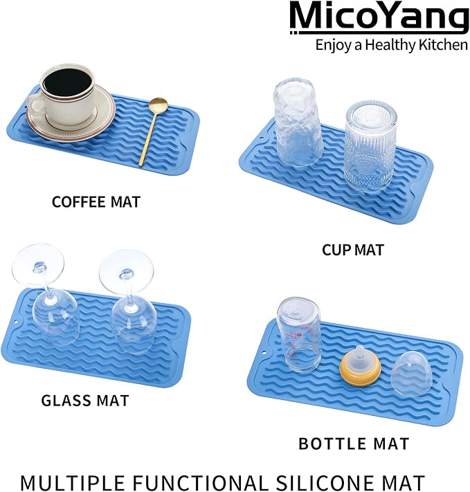 Silicone Dish Drying Mat for Multiple Usage, Easy clean, Eco-friendly, - Image 4