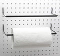 Paper Towel Holder for Pegboard, Extendable, Fit Any Standard Pegboard by Unknown