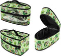Saint Patricks Day Steam Iron Storage Case Lightweight Easy to Carry Skull Hat by Maiyoinou