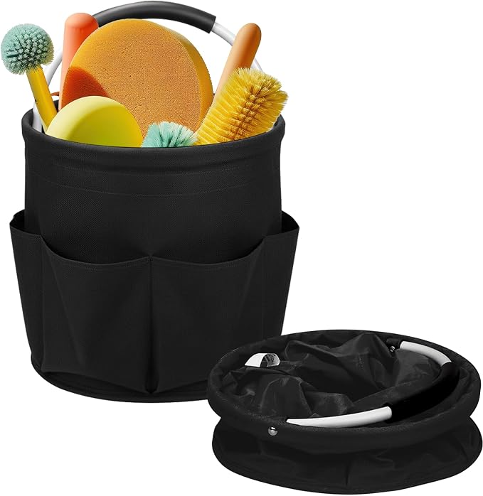 Cleaning Caddy for Cleaning Supplies, 17L Cleaning Supply Caddy by Ashmacdo