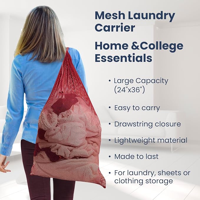 Premium Heavy-Duty Mesh Laundry Bag - Image 3
