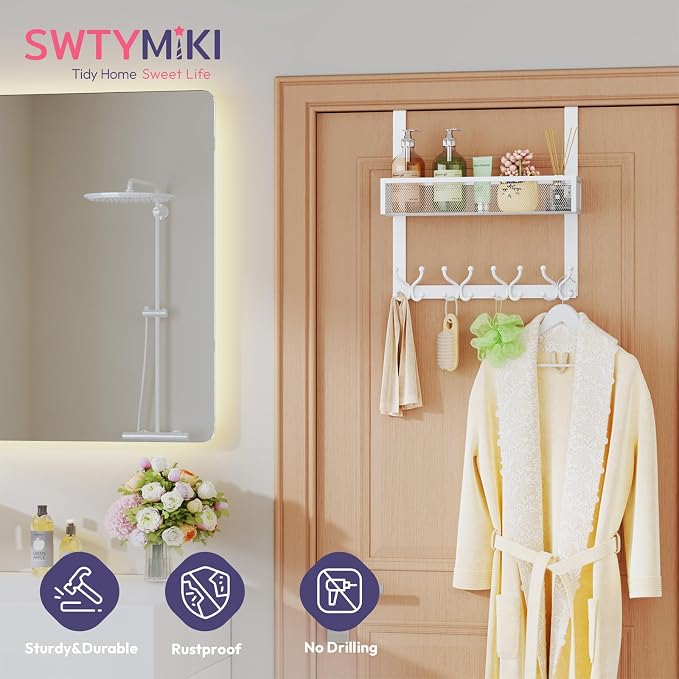 SWTYMIKI Over The Door Hook - Image 4