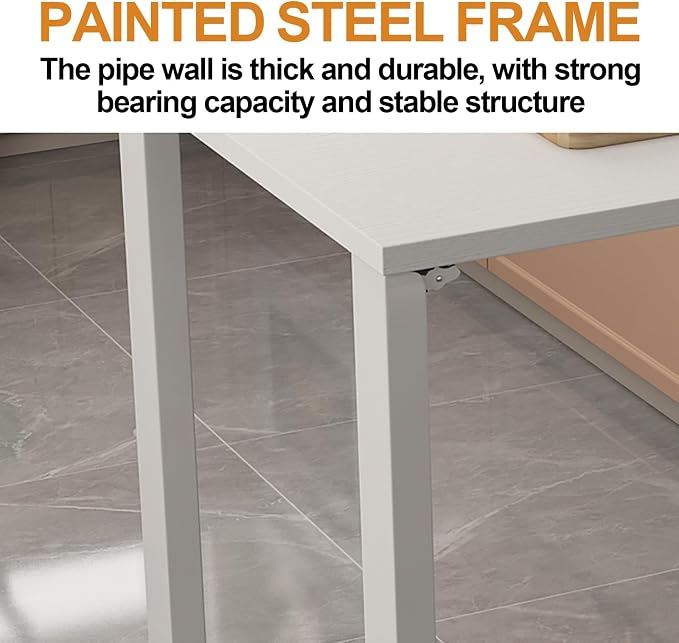 Fold Down Wall Mount Desk, Wall Mounted Drop Leaf Table, Heavy Duty Small - Image 7