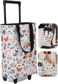 Foldable Rolling Bag, Portable Small Shopping Cart by Unknown