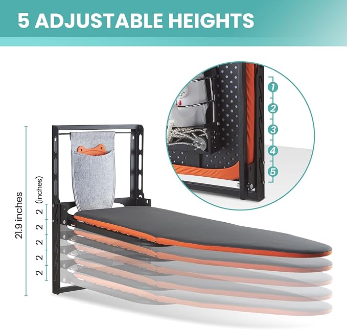 Seiritex Wall Mounted Ironing Board - Image 4