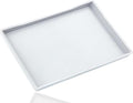 White Serving Tray for Serving Accessory, Elegant & Stackable Plastic Tray for by VCREATC-VCREATEFORCUSTOMER