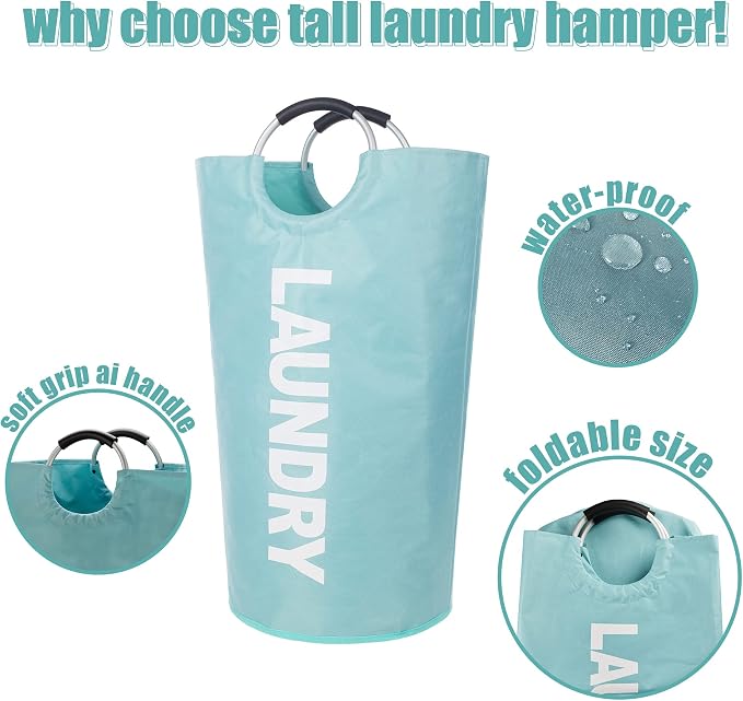 Twira 125L Pro XX-Large Laundry Baskets, Laundry Hamper Stands Up Well - Image 4