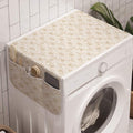 Ambesonne Damask Washing Machine Organizer, Classical Damask in Faded Colors by Ambesonne